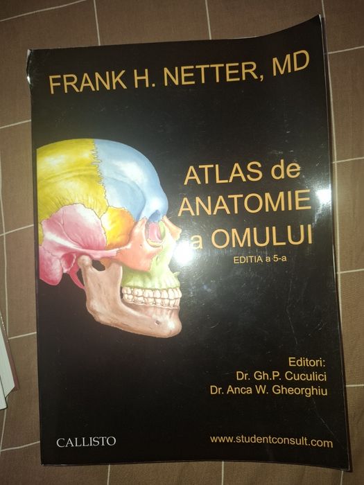 Vând Atlas de Anatomie nou