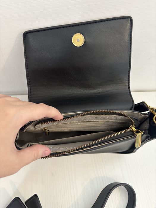 Сумка черная 2 ремешка