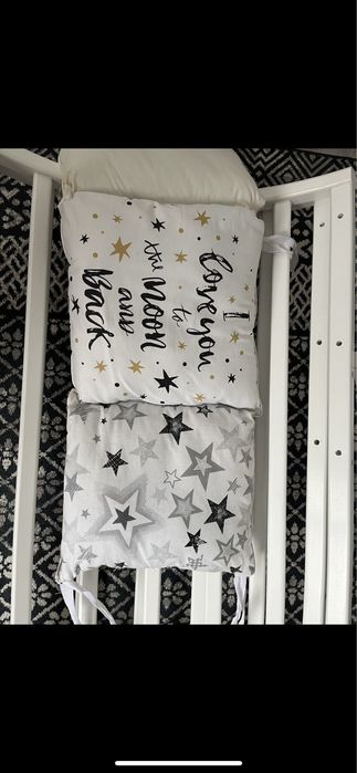 Детская манежка с бортиками