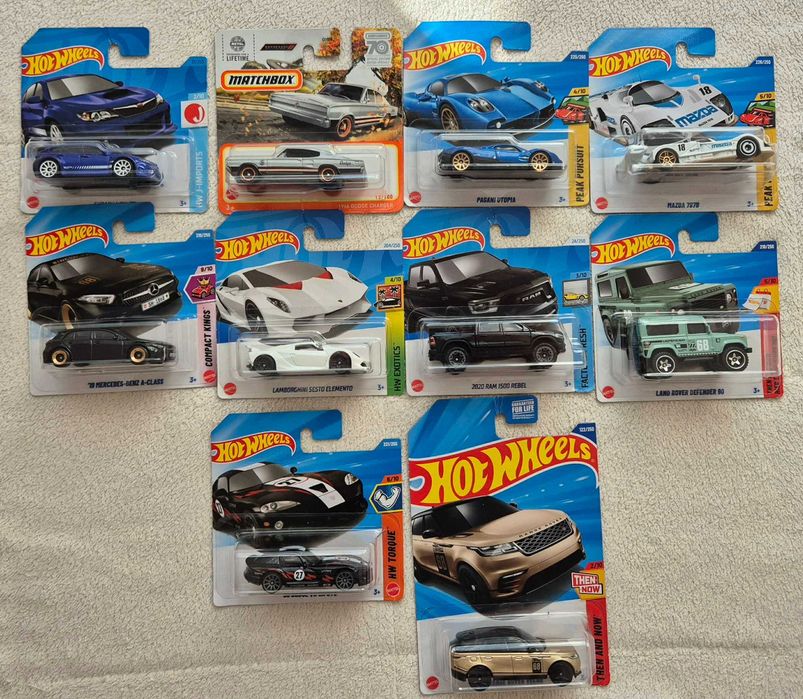 Hot wheels колички