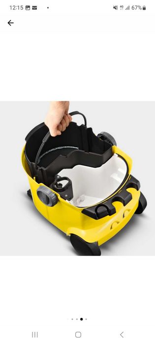 Aspirator cu spalare Karcher SE 5100, Aspirare umeda si uscata