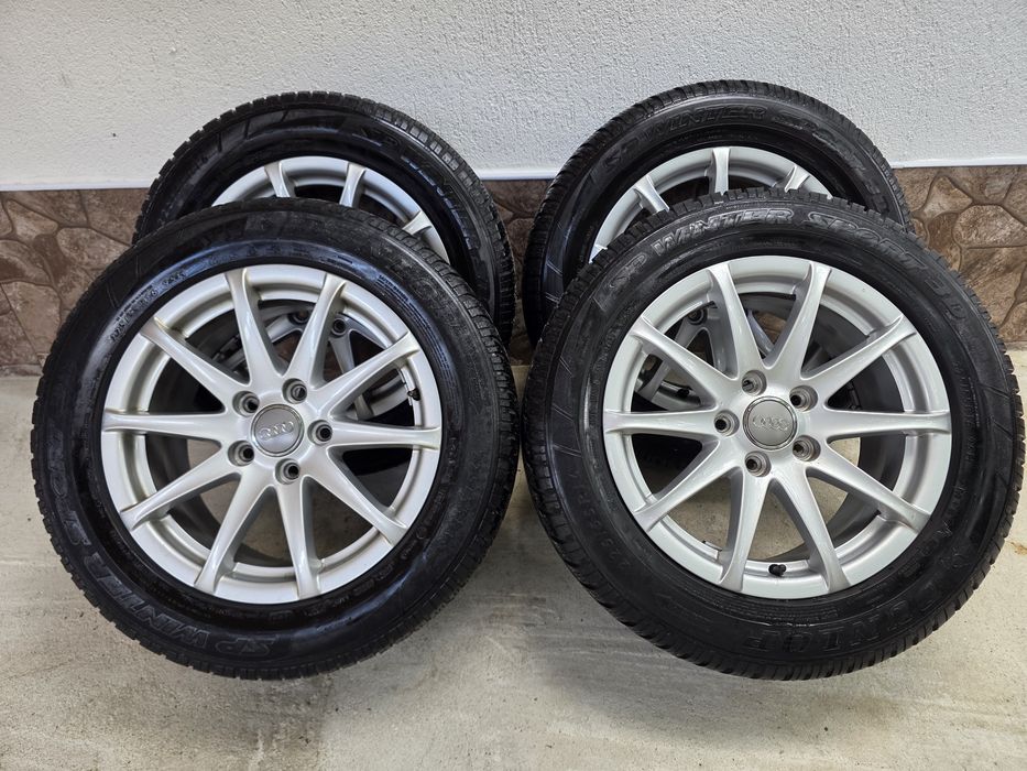 Джанти с гуми 5x112 16 цола vw golf pasat touran