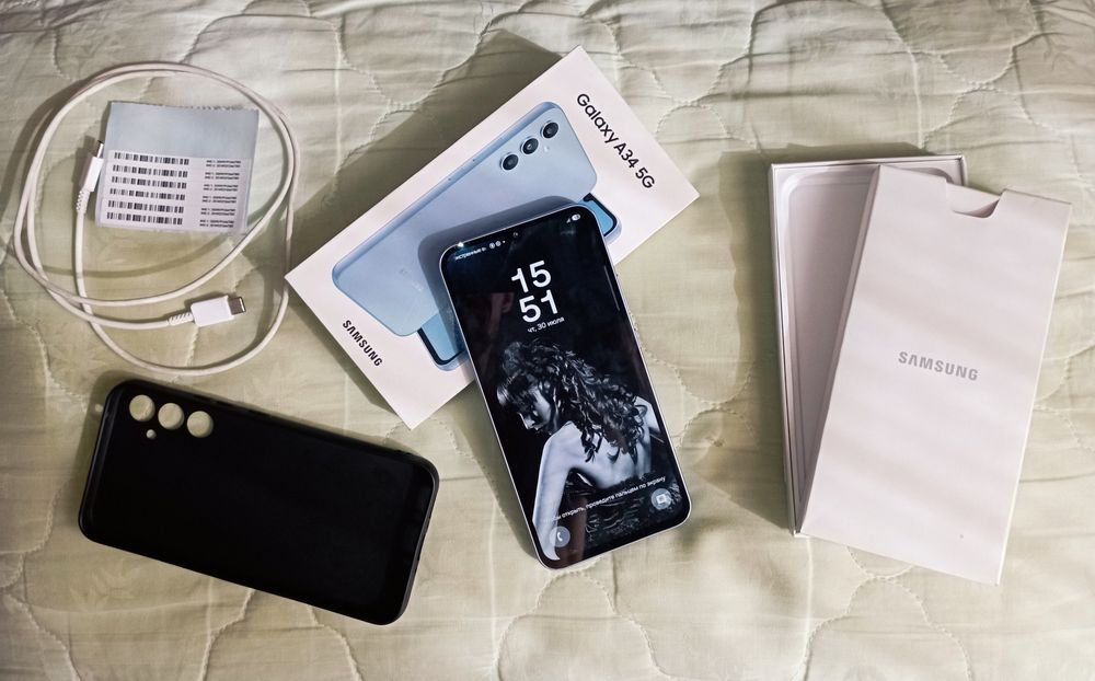Samsung A34 5G 6/128Gb c NFC