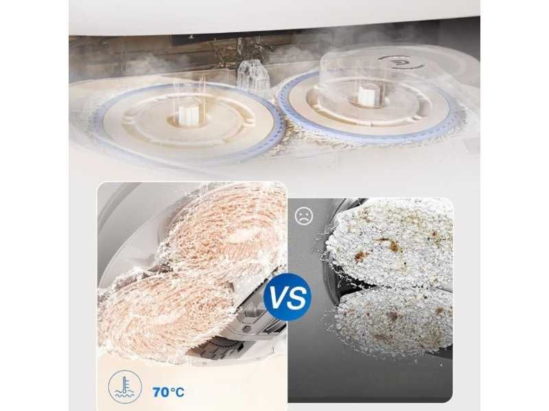 Робот Прахосмукачка ECOVACS DEEBOT T30 PRO OMNI, 11 000 Pa