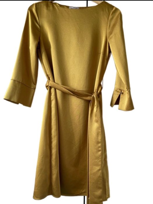 Rochie H&M, satin, marimea S