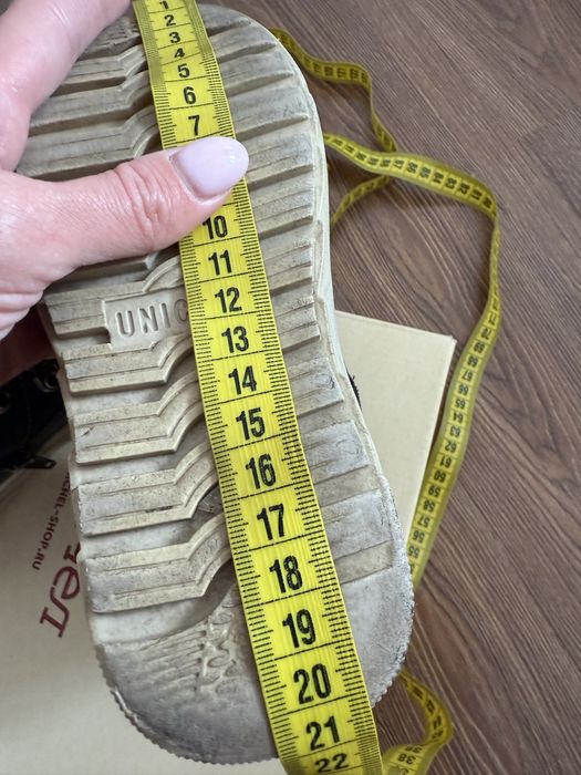 Зимние ботинки юничел натуралка