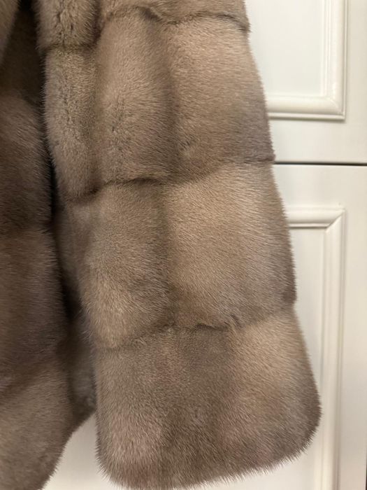 Haina de blana naturala vizon