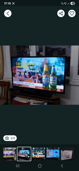 Televizor LED Full HD, Samsung UE39EH5003W