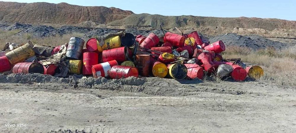 Бочки под масел б/у