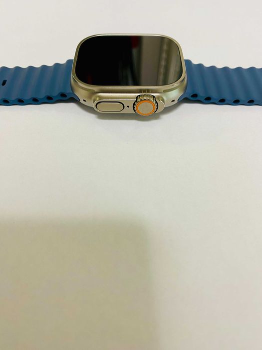 НОВ !!! Apple Watch Ultra 3, GPS + Cellular, Nat Titanium 49mm, Blue