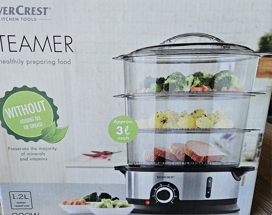 Уред за готвене на пара Silver Crest