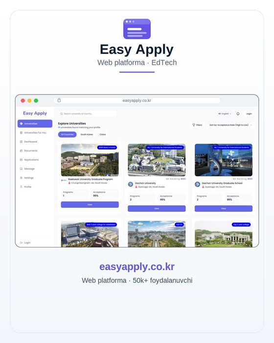 Web sayt va CRM sistema yaratamiz