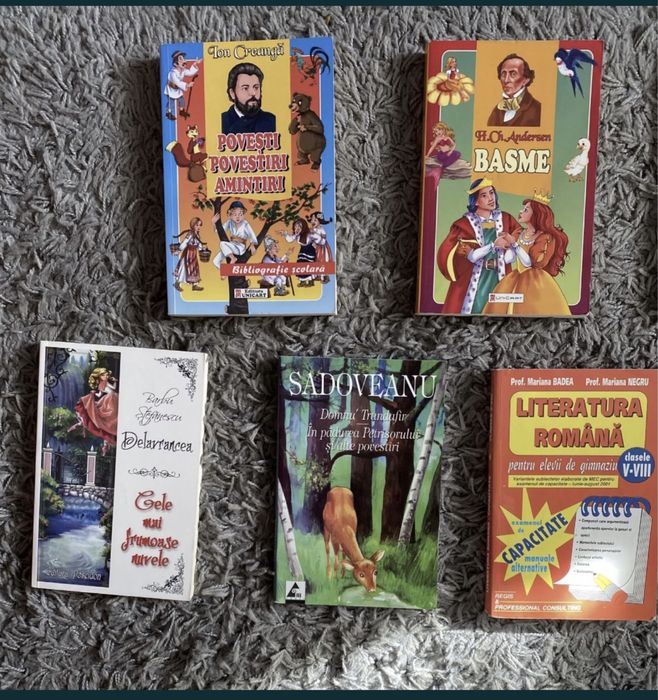 Vand lot carti basme/povesti etc