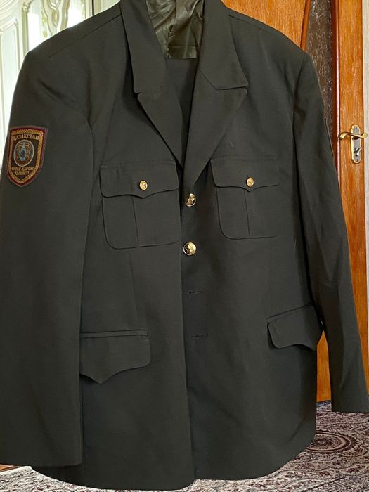 Костюм брюки тёмно синий цвет