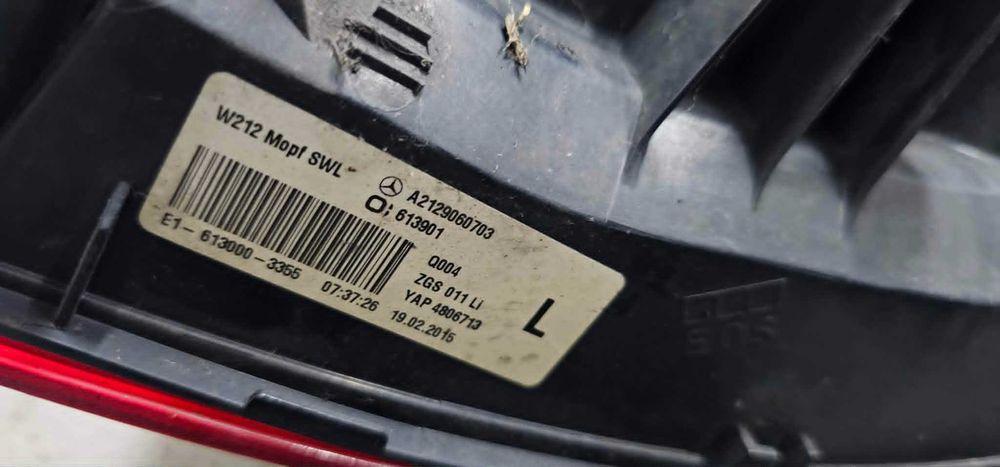 Оригинални стопове Мерцедес E класа W 212 face диоден Mercedes E klasa stop sedan диодни стопове