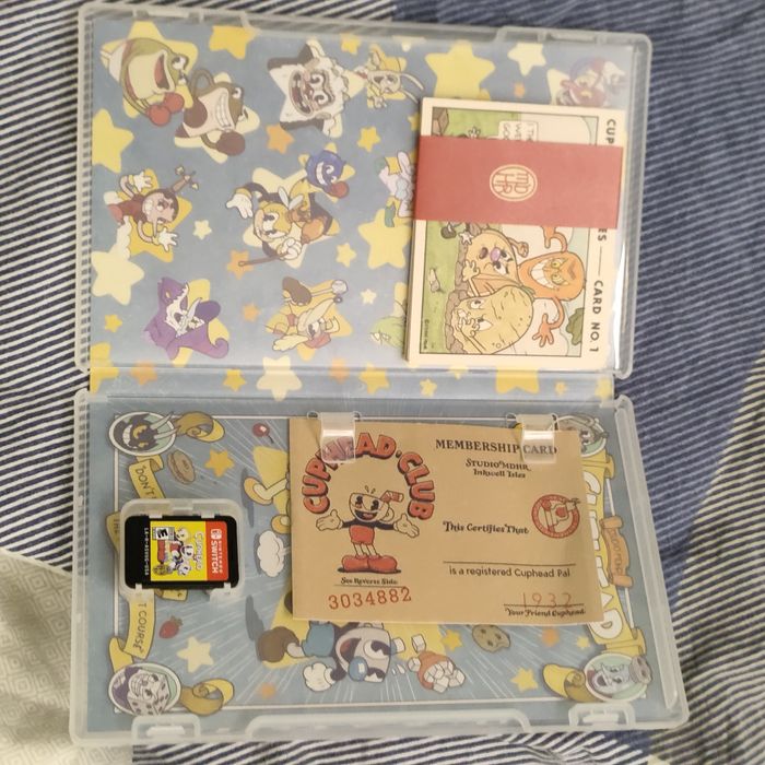 Cuphead Картридж на Nintendo switch