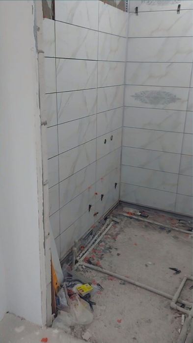 Кладка кафеля плитки сантехника