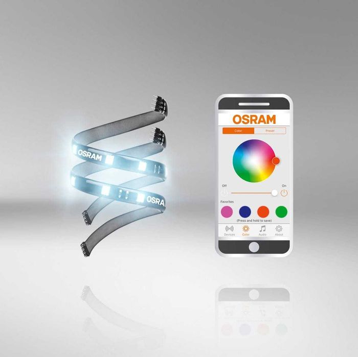 Светлини вътрешно пространство OSRAM LED тунинг светодиоди