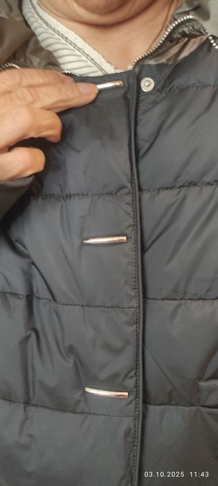 Куртка на синтепоне средней длины