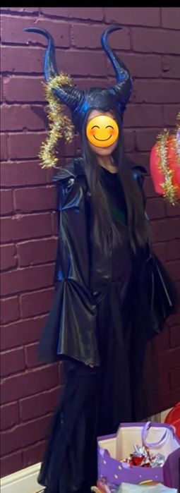 Рога Малифисенты, новогодний костюм