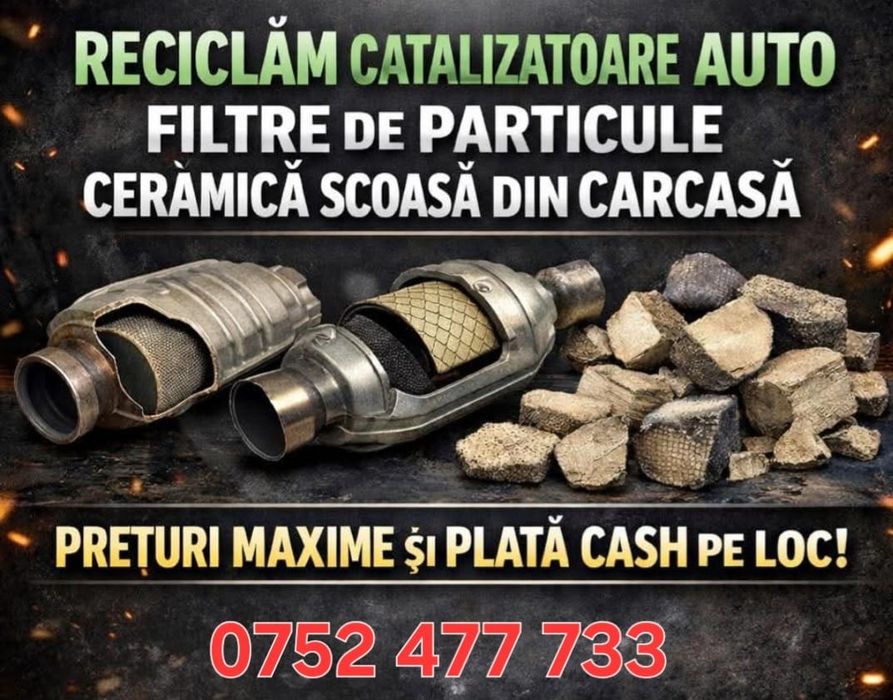 Centrul de Reciclar masina pentru fier vechi cupru bronz aluminiu bateri uzate fier vechi catalizator și filtre de particule monolit
