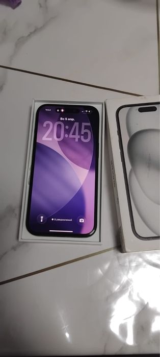 Айфон 15 с коробкай