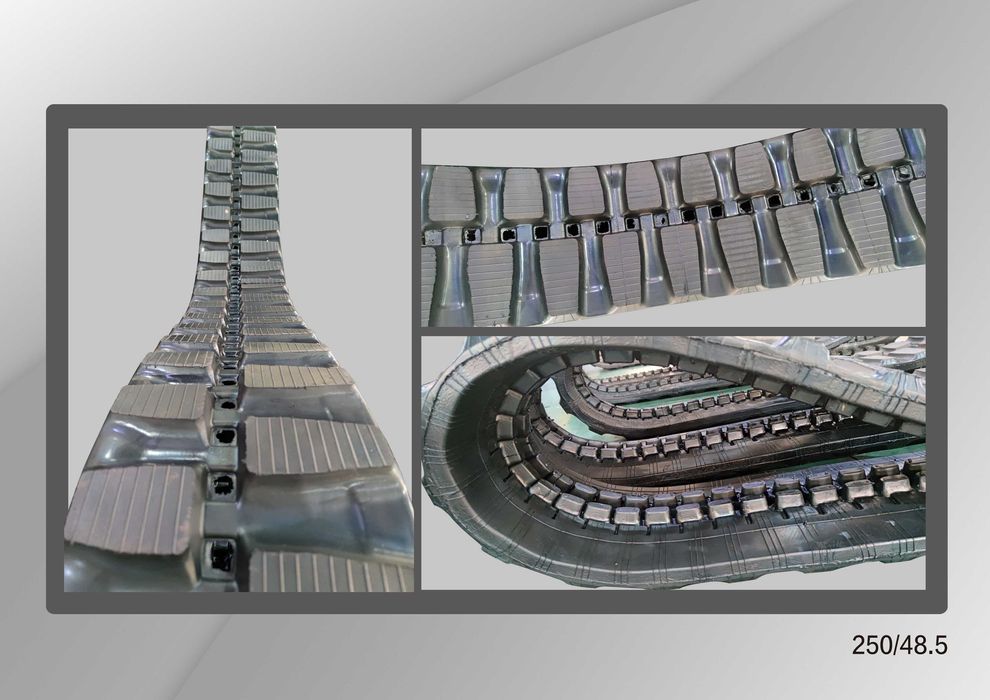 Șenilă  cauciuc  250 x 48,5 x 84