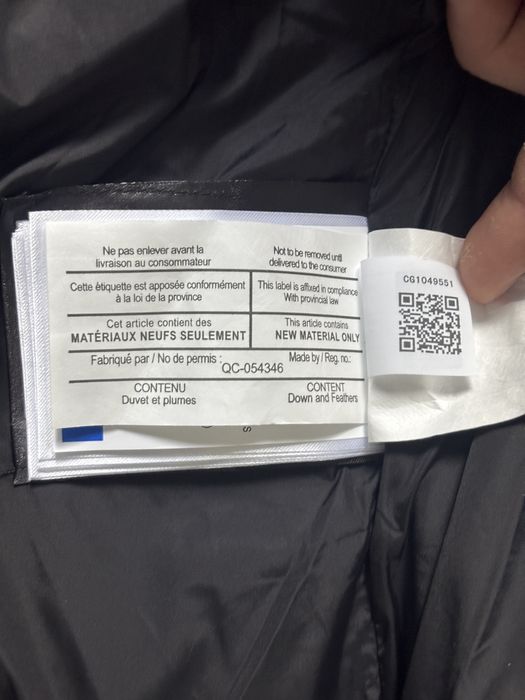 Geaca Canada Goode Black/Grey