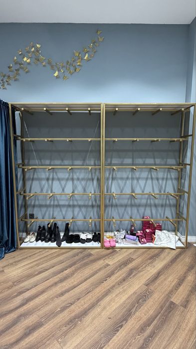 Ресепшен Стеллаж Навес Витрина Магазин учун зар хил турдаги жихозлар