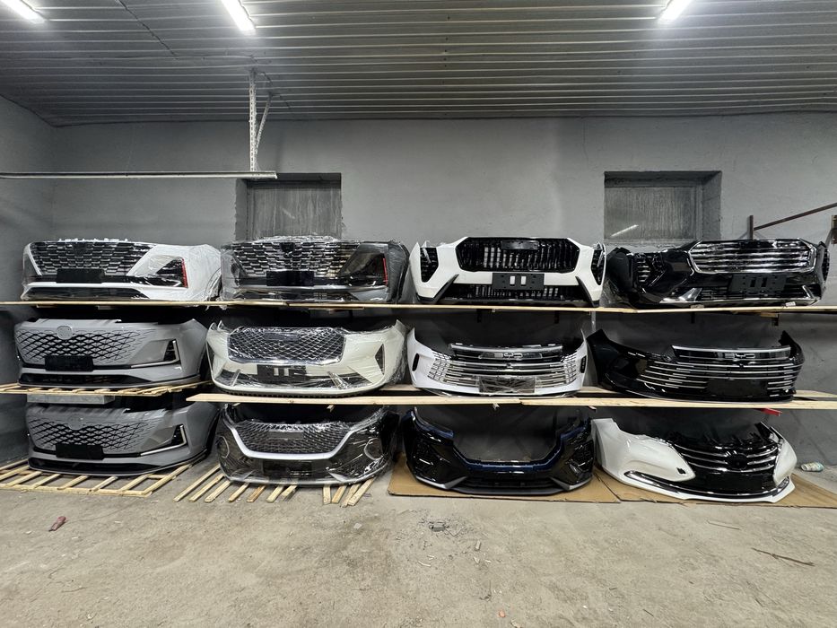 передний бампер