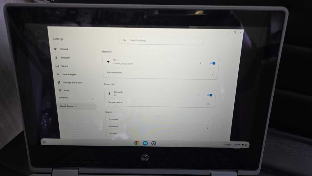 HP Chromebook x360 11 G3 EE 11.6″ Touchscreen 2 in 1 Chromebook