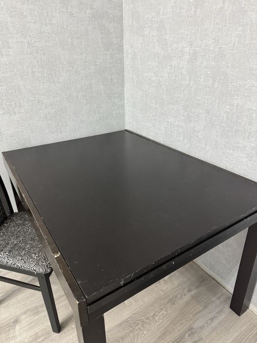 Продам раскладной стол +стулья