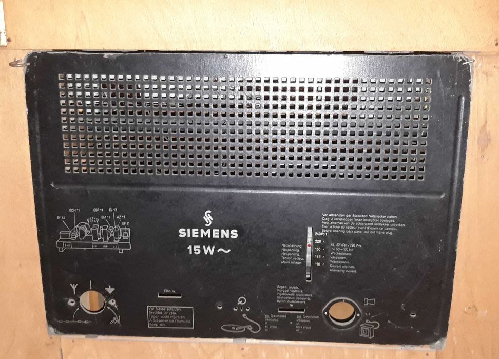 Combina radio pickup de colectie Siemens