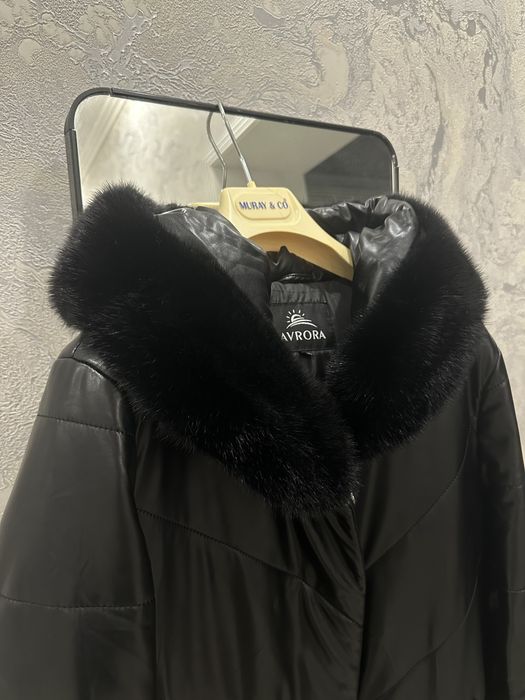 Куртка зима мех песец