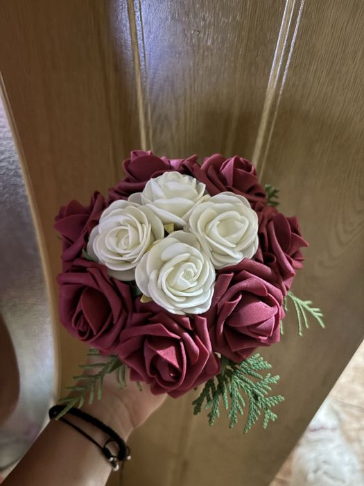 Aranjament floral din sapun