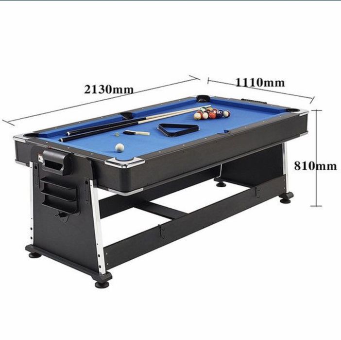 Игровой стол 4 в 1 Настольный теннис Аэрохоккей Бильярдный