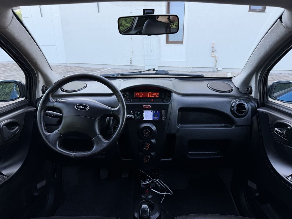 Microcar Mgo 4 locuri 21cp Benzina AIRBAG 2012 Editie Limitata Paris 108 km/h Masina de 16 ani