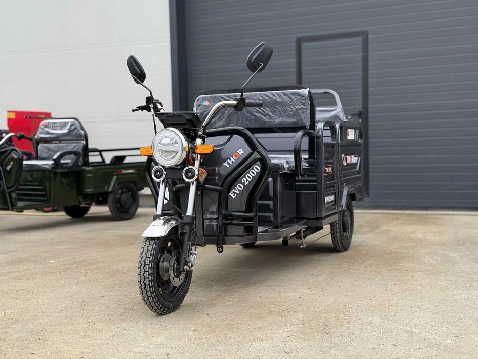 Triciclu electric Thor EVO 2000 W CIV inclus PRODUS NOU