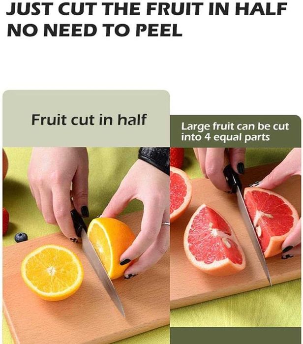 Преносима електрическа сокоизстисквачка за цитруси