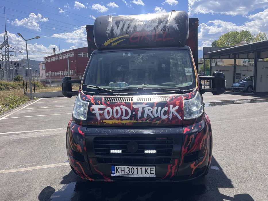 Търговски Кемпер FOOD TRUCK бързо хранене street food