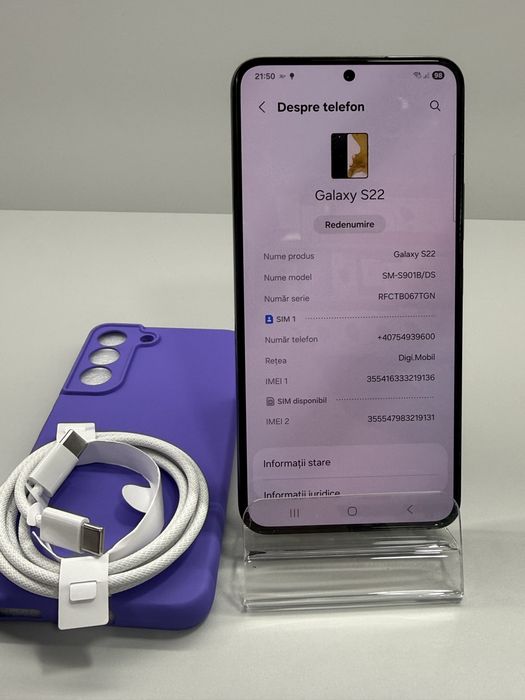 Samsung Galaxy S22 5G 128GB Black