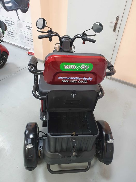 Електрическа триколка М19 PV с три седалки – 1500W