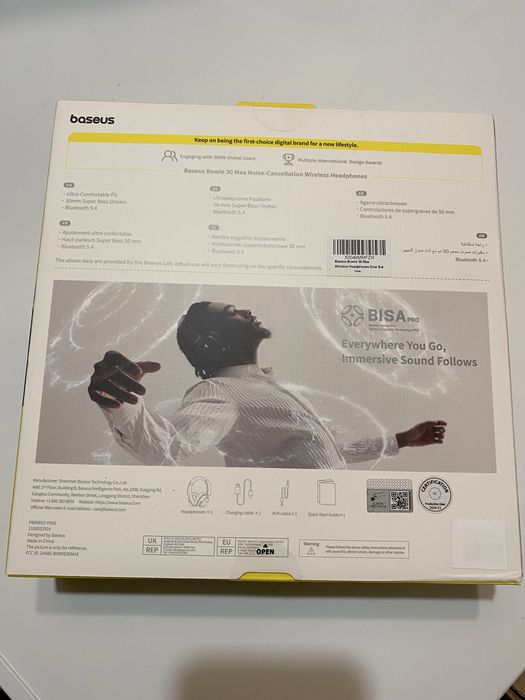 Baseus Bowie 30 Max ANC