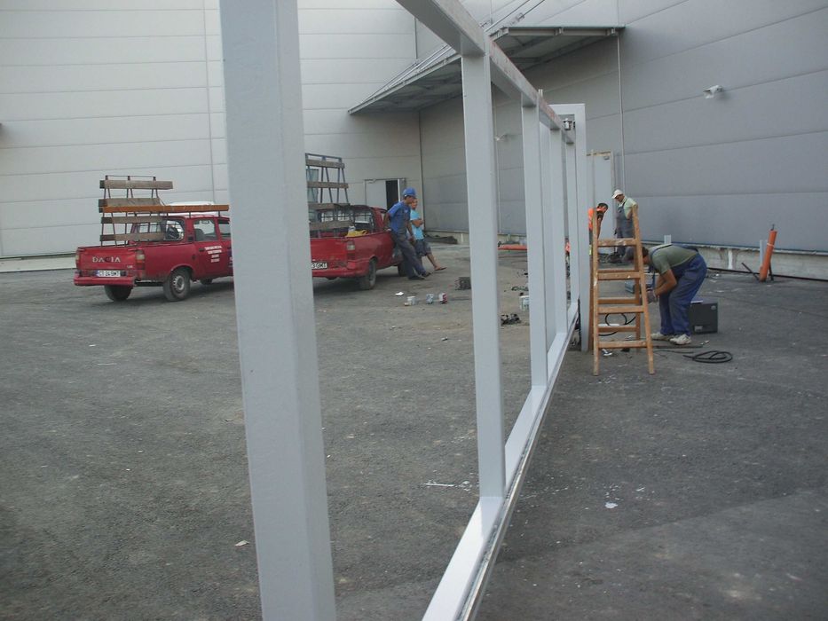 Porti autoportante in consola