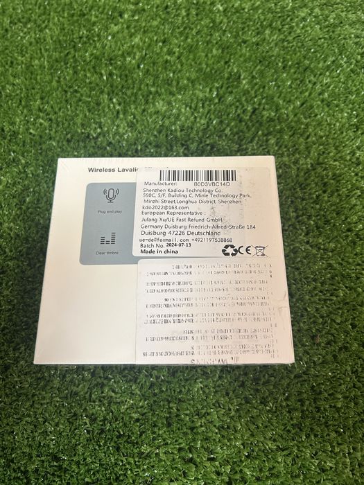 Set 2 microfoane profesionale, lavaliera wireless, 2.4 Ghz, USB C