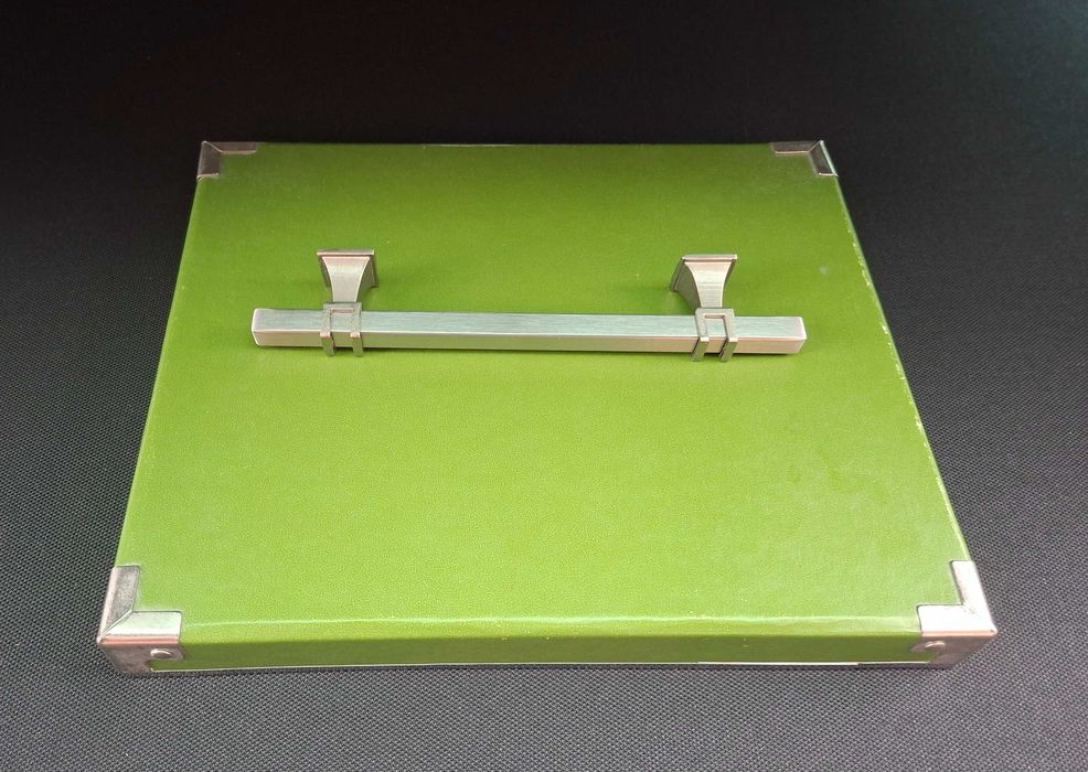 Set 10 manere mobila Amerdeco argintii 186mm