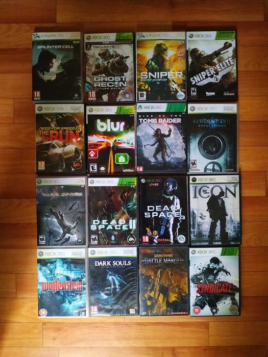 Игры Xbox 360 с прошивкой привода LT-3.0