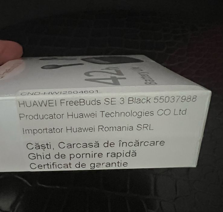 Casti In-Ear HUAWEI FreeBuds SE 3 True wireless, nou sigilat