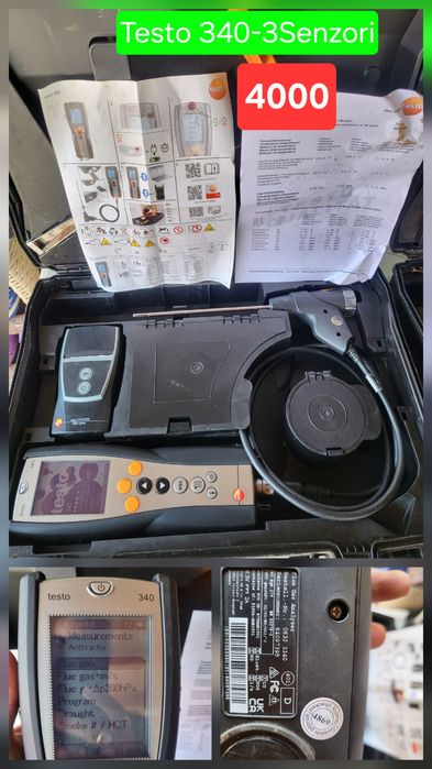 Testo analizatoare diferite modele 340-330 Ll-330i preturi pe poze