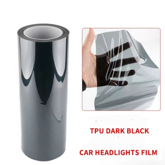 Цветен прозрачен PPF,7 години гаранция, фолио за фарове и стопове